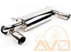 AVO avoS2F07M3HA001T 3" Stainless Steel Cat-Back Exhaust 08+ Subaru Impreza STI Hatchback