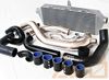 AVO avoS2X06G9GABLKT Front Mount Intercooler w/ Black Piping 06-07 Subaru WRX/STI
