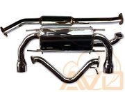AVO avoS6Z12E3KD065T 2.5" Stainless Steel Cat Back Exhaust for NA Setup 13+ Scion FR-S