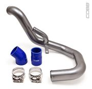 Cobb Tuning 752540GR Intercooler Lower Hard Pipe Kit Grey 08-13 Mitsubishi EVO X