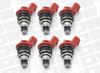 Deatschwerks 01J-00-0740-6 740cc Side Feed Injectors 90-96 Nissan 300zx