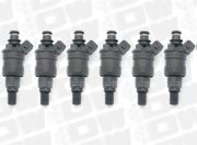 Deatschwerks 42M-01-0750-6 750cc Top Feed Injectors 89-02 Nissan Skyline GTR