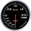 DEFI DF09901 60mm Turbo 200KPA White Defi Advance BF Gauge