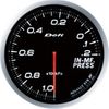 DEFI DF10101 60mm Manifold Pressure White Defi Advance BF Gauge