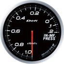 DEFI DF10101 60mm Manifold Pressure White Defi Advance BF Gauge