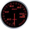 DEFI DF10202 60mm Oil Pressure Amber Defi Advance BF Gauge
