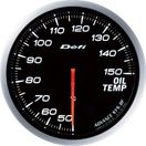 DEFI DF10401 60MM Oil Temp White Defi Advance BF Gauge