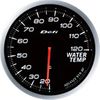 DEFI DF10501 60MM Water Temp White Defi Advance BF Gauge