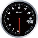 DEFI DF10701 60MM Tach 9000RPM White Defi Advance BF Gauge