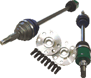 DriveShaft GM13 500HP Level 3 Automatic Axle/Hub Kit 95-04 Chevrolet Chevy Cavalier 4-Speed