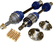 DriveShaft HY20 600HP Level 3.9 Axle/Hub Kit Honda Civic EF B-Series Cable Transmission (Except Y1)