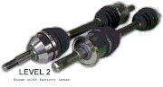 DriveShaft RA8502L2/RA8502L2 600HP Level 2 Bar/Outer Upgrade 03-04 Ford Mustang Cobra