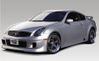 GREDDY 17020196 Gracer Aero Style Side Skirt Infiniti G35 (CPV35)
