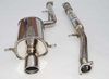 Invidia HS02SW1G3S Q300 Cat-Back Exhaust 02-07 Subaru WRX/STI