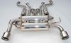 Invidia HS03IG3GIS Gemini Catback Exhaust Rolled Stainless Steel Tips Infiniti G35 Coupe