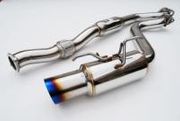 Invidia HS08SW5GTT N1 Cat-Back Exhaust 08-UP Subaru WRX/STI Titanium Tip