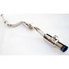 Invidia HS12HC4GTT N1 Single Burnt Titanium Tip Cat-Back Exhaust 12-Up Honda Civic Si K24 Sedan