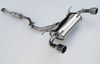 Invidia HS12SSTG3S Q300 Rolled Stainless Steel Tip Cat-Back Exhaust 12-UP Scion FR-S