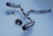 Invidia HS12SSTGTT N1 Dual Titanium Tip Cat-Back Exhaust 12-Up Subaru BRZ