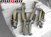 Megan Racing CBS-N3003 Turbo Type Cat-Back Exhaust System 90-96 Nissan 300ZX Dual Round