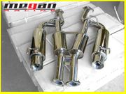 Megan Racing MR-CBS-N300 NA Type Cat-Back Exhaust System 90-96 Nissan 300ZX Dual Round