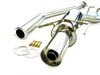 Megan Racing MR-CBS-NS13 Turbo Type Cat-Back Exhaust System 89-94 Nissan 240SX S13 Long Tip