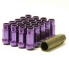 Muteki 32906L SR48 Open-Ended Lug Nuts 12x1.50mm Purple