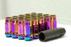 Muteki 32906N SR48 Open-Ended Lug Nuts 12x1.50mm Neo Chrome