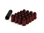 Muteki 41885R Closed-Ended Lug Nuts 12x1.25mm Red