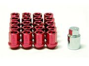 MXP MXPYKY3R X-Dura Lug Open-Ended Lug Nuts 12x1.25mm Red