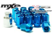 MXP MXPYKY3U X-Dura Lug Open-Ended Lug Nuts 12x1.25mm Blue