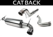 Perrin PSP-EXT-330BR Cat-Back Exhaust Brushed 08+ Subaru Hatchback