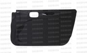 Seibon DP0305MITEVO8-F Carbon Fiber Front Door Panels 03-07 Mitsubishi Lancer EVO 8/9