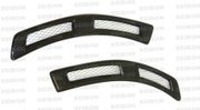 Seibon FD0809MITEVOX Carbon Fiber Fender Ducts 08-10 Mitsubishi Lancer EVO 10