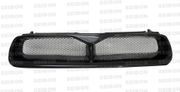 Seibon FG0203SBIMP-CW CW-Style Carbon Fiber Front Grille 02-03 Subaru Impreza / WRX
