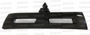 Seibon FG0809MITEVOX OEM-Style Carbon Fiber Front Grille 08-10 Mitsubishi Lancer EVO X