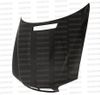 Seibon HD0105BMWE46M3-OE Carbon Fiber OEM-Style Hood 01-05 BMW M3
