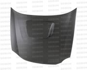 Seibon HD0203SBIMP-OE-DRY OEM-Style Dry Carbon Hood 02-03 Subaru Impreza / WRX