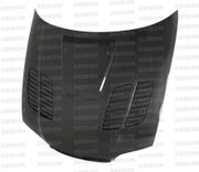Seibon HD0205BMWE462D-GTR Carbon Fiber GTR-Style Hood 02-05 BMW 3 Series