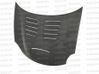 Seibon HD0305DGNESRT4-GT Carbon Fiber GT-Style Hood 03-05 Dodge Neon