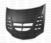 Seibon HD0305MITEVO8-CWII-DRY CWII-Style Dry Carbon Hood 03-07 Mitsubishi EVO 8/9