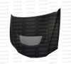 Seibon HD0305MITEVO8-OE Carbon Fiber OEM-Style Hood 03-07 Mitsubhishi Lancer EVO VIII / IX
