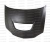 Seibon HD0305MITEVO8-OE-DRY OEM-Style Dry Carbon Hood 03-07 Mitsubishi EVO 8/9