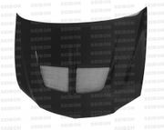 Seibon HD0305MITEVO8-TV Carbon Fiber TV-Style Hood 03-07 Mitsubhishi Lancer EVO VIII / IX