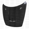 Seibon HD0405MZRX8-TT Carbon Fiber TT-Style Hood 03-10 Mazda RX-8