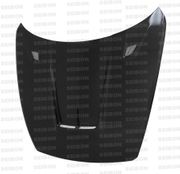 Seibon HD0405MZRX8-TT Carbon Fiber TT-Style Hood 03-10 Mazda RX-8