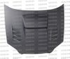 Seibon HD0405SBIMP-CWII-DRY CWII-Style Dry Carbon Hood 04-05 Subaru Impreza / WRX / STI