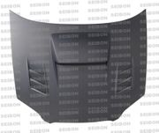 Seibon HD0405SBIMP-CWII-DRY CWII-Style Dry Carbon Hood 04-05 Subaru Impreza / WRX / STI