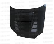 Seibon HD0405SBIMP-TV Carbon Fiber TV-Style Hood 04-05 Subaru Impreza WRX/STI