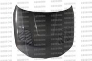 Seibon HD0407BMWE60-GTR Carbon Fiber GTR-Style Hood 04-09 BMW 5 Series